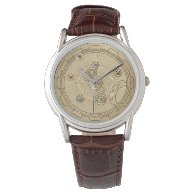 Montre Gold Steampunk (devant)
