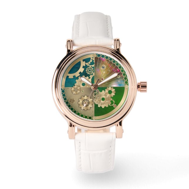 Montre Gold Steampunk (Recto)