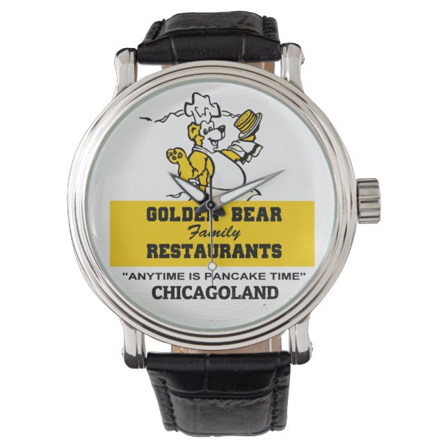 Montre Golden Bear Restaurants de l'Illinois (devant)
