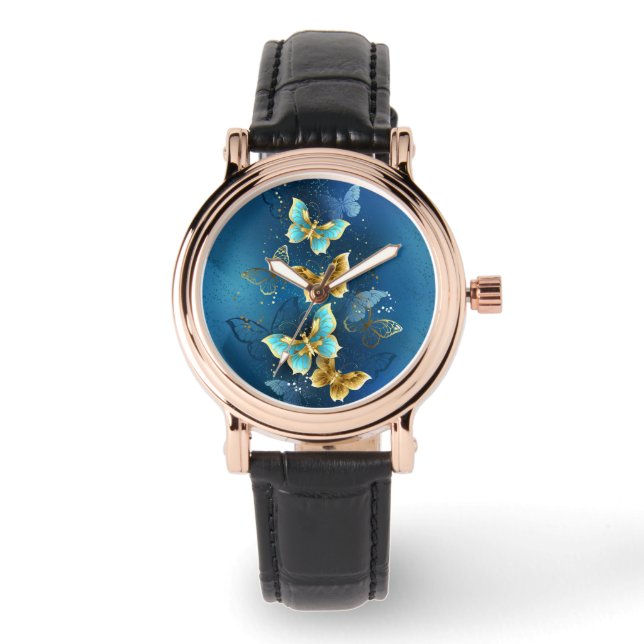 Montre Golden butterflies (Recto)