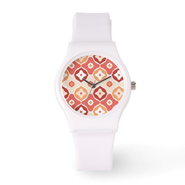 Montre Golden ikat geometric pattern (Recto)