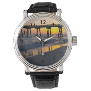 Montre Golden Panama City Beach Sunset Reflet Reflexion