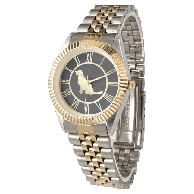 Montre Golden Retriever Chien (Incliné)