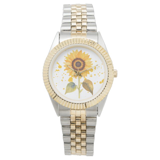 Montre Golden Sunburst (devant)
