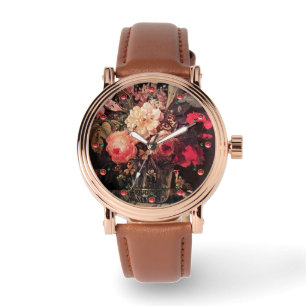 Montre GOLDFINY, ROSES ROSES ROSES ROSES ET BOUTTERFER Fl