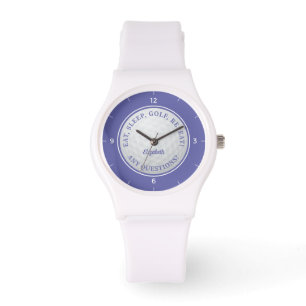 Montre Golf Ball Sports Golf Quote de golf sur mesure Ver