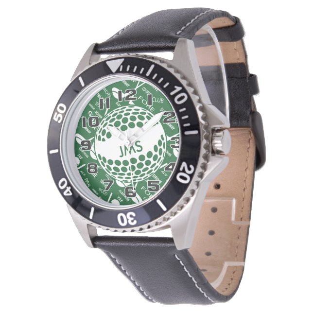 Montre Golf monogramme (Incliné)