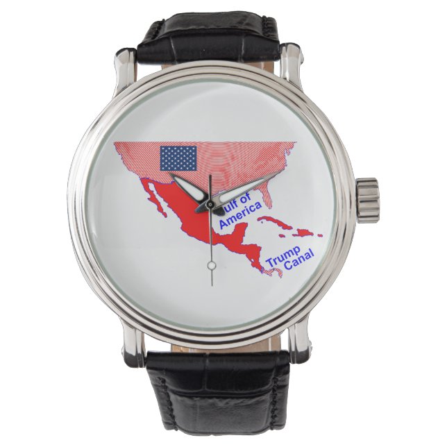 Montre Golfe de l'Amérique, Trump Canal Watch (devant)