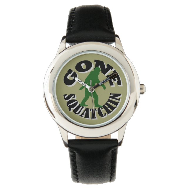 Montre Gone Squatchine bigfoot (devant)