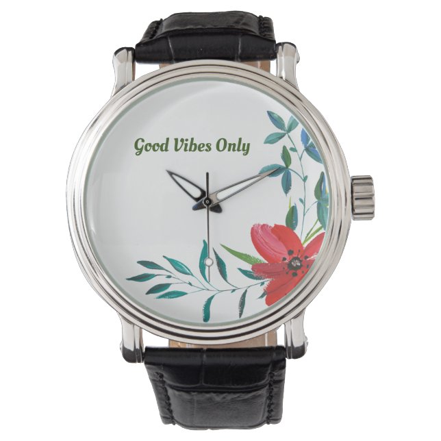 Montre Good Vibes uniquement (devant)