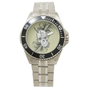 Montre gothique de crâne