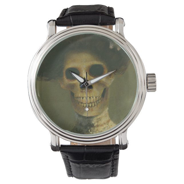 Montre Gothique Skeleton Lady Watch (devant)