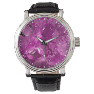 Montre Gouttes d'eau sur fleur, Californie