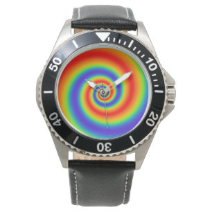 Montre Gradient du Colorful Spiral Effect
