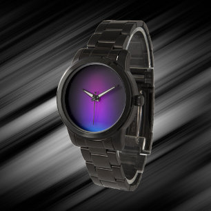 Montre Gradient violet noir