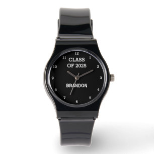 Montre Graduate Boys Black Graduation School College