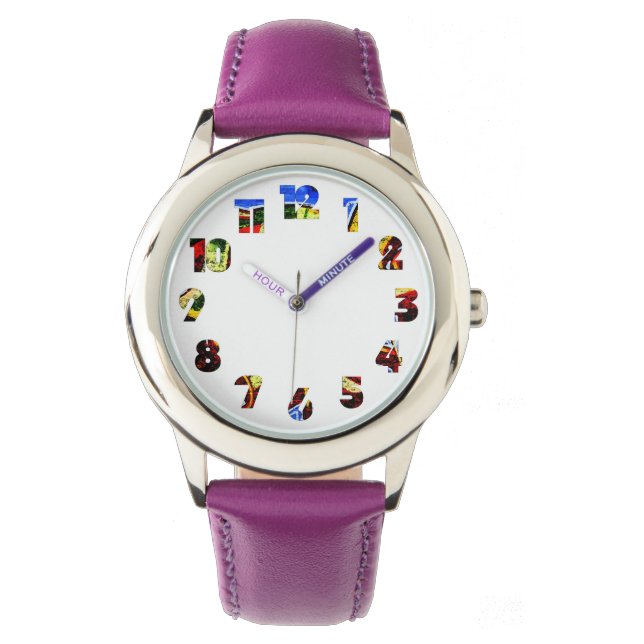 Montre Graffiti 17 Numéro Wacna superposition (devant)