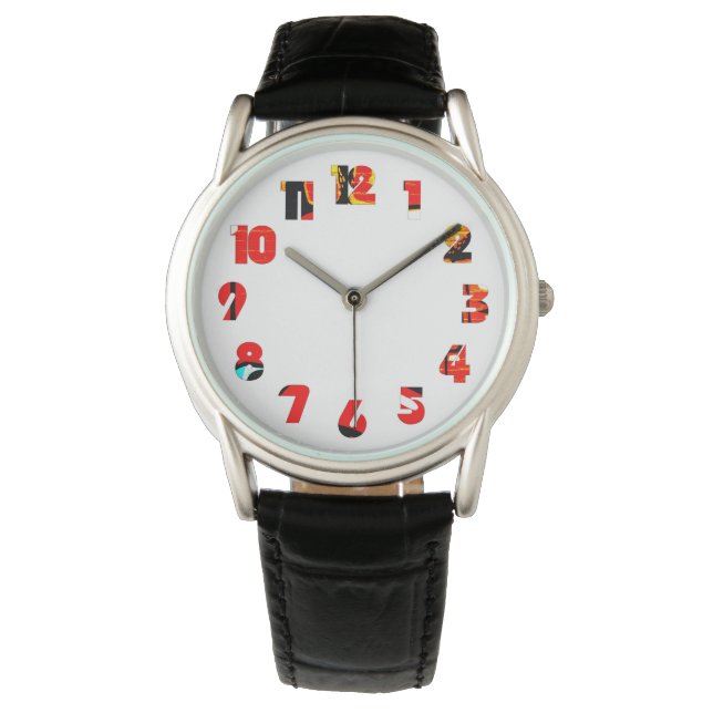 Montre Graffiti 19 Numéro Wacna superposition (devant)
