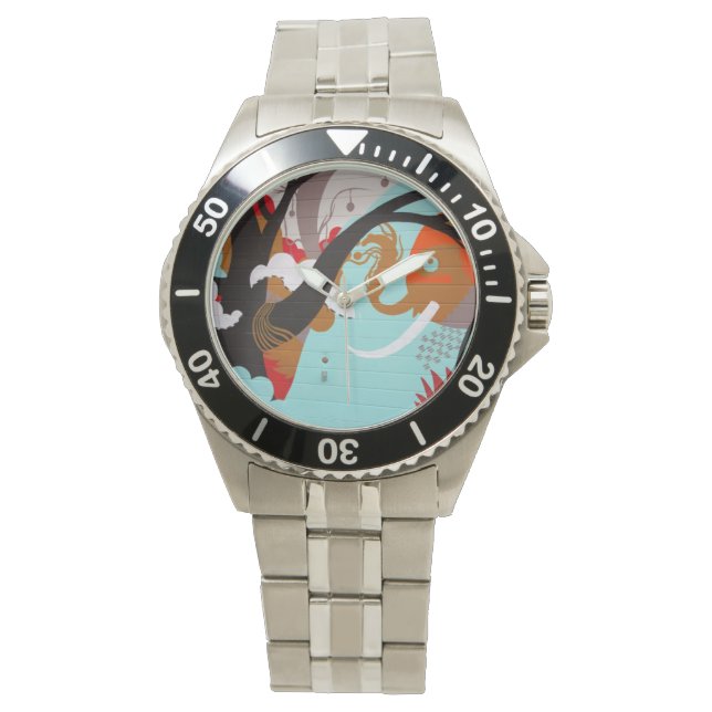 Montre Graffiti Art Watch (devant)