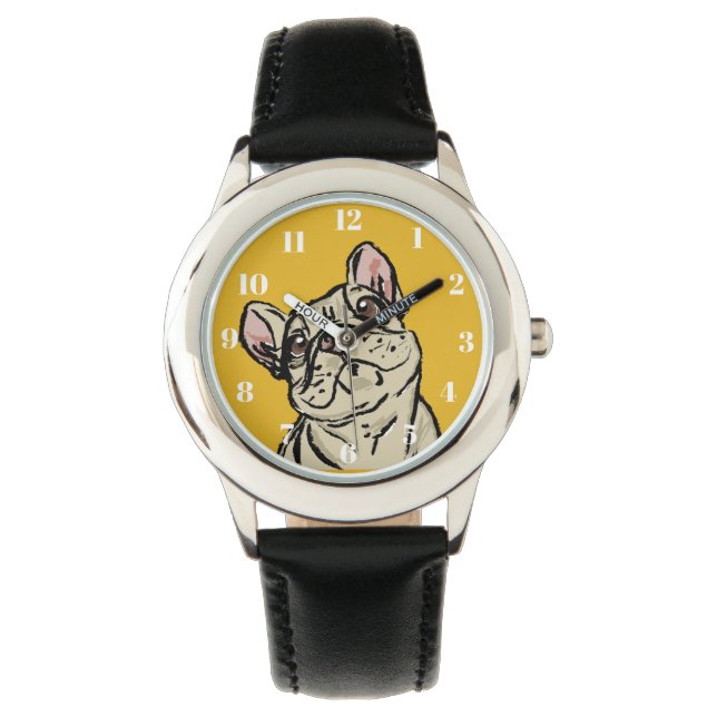 Montre Graffiti French bulldog (devant)