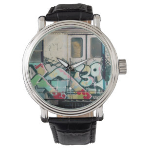 Montre Graffiti Vintage style sauvage Kel139