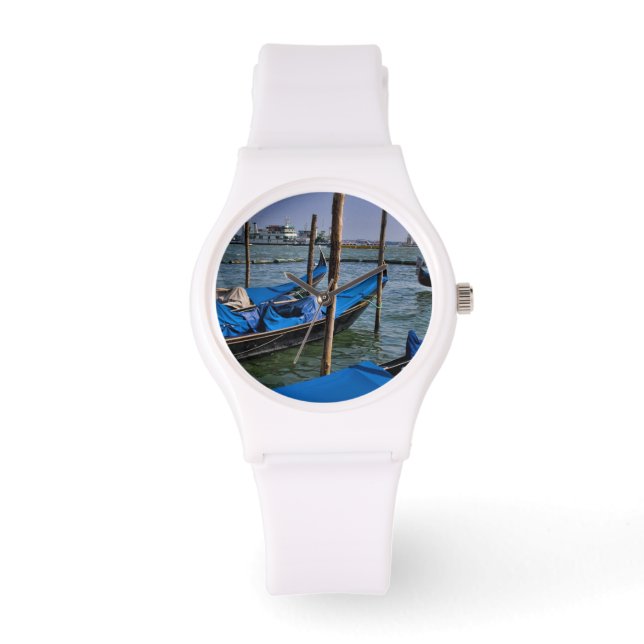 Montre Grand Canal avec des gondoles alignées (Recto)