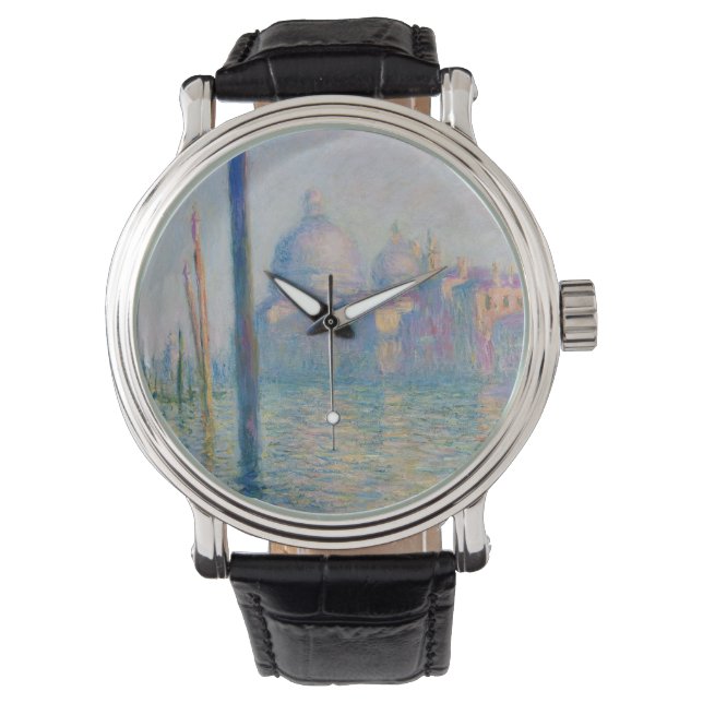 Montre Grand Canal Monet Venise Italie Peinture classique (devant)