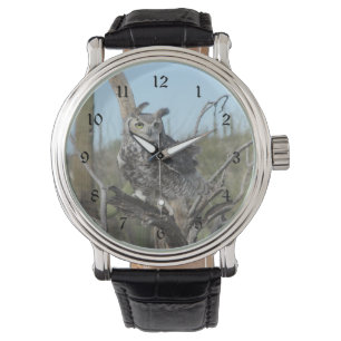Montre Grand hibou à cornes