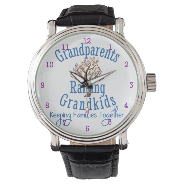 Montre Grand-parents élevant petits-enfants (devant)
