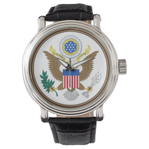 Montre Grand Sceau patriotique des États-Unis 