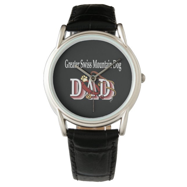 Montre Grand Swiss Mtn Chien Papa (devant)