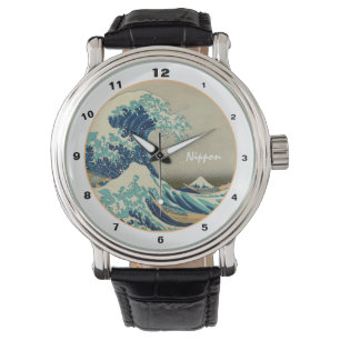 Montre Grande vague au large de Kanagawa & Art japonais /