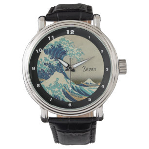 Montre Grande vague au large de Kanagawa & Art japonais /