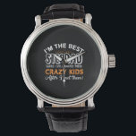Montre Grandfather Gift | I Am The Best Step Dad<br><div class="desc">Grandfather Gift | I Am The Best Step Dad</div>