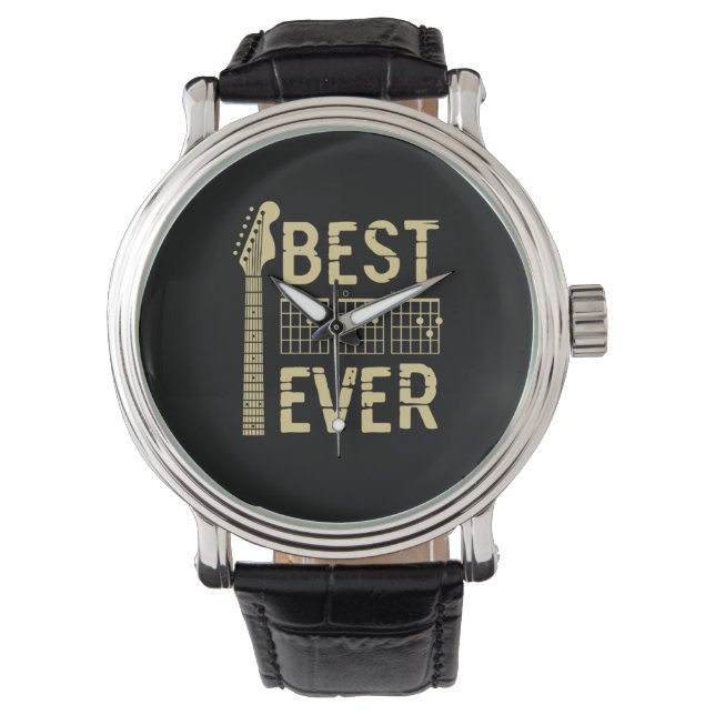 Montre Grandfather Quotes | Best Dad Guitar Ever (devant)