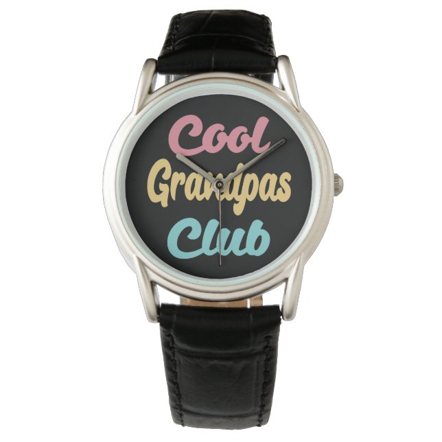 Montre Grandpas Club II cool (devant)