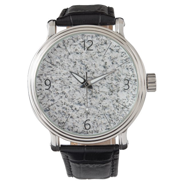 Montre Granite surface pattern (devant)