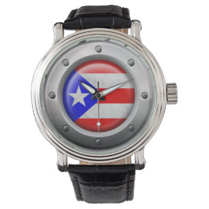 Montre Graphique portoricain industriel d'acier de