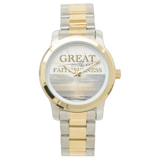Montre Great Is Thy Faithfulness KJV Scripture quote