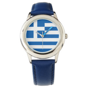 Montre Grèce Drapeau du patriotisme grec