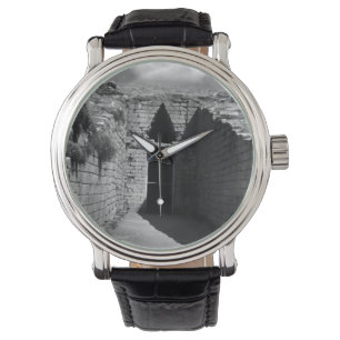 Montre Grèce vintage escaliers royaux du Mycène d'Athènes