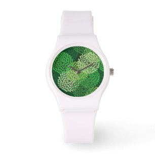Montre Green floral