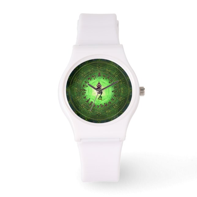 Montre Green Tara - Protection contre les dangers et les  (Recto)