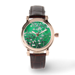 Montre Green Van Gogh Almond Blossoms