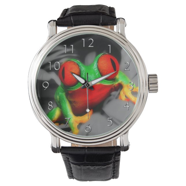 Montre Grenouille Insecte-Eyed (devant)