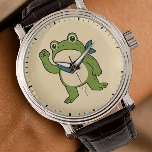 Montre Grenouilles Contre le Fascisme Manifestation de Gr