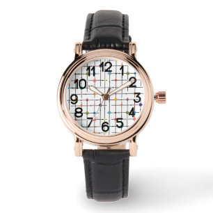 Montre Grille atomique