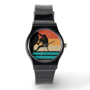 Montre Grimpeur d'escalade rétro