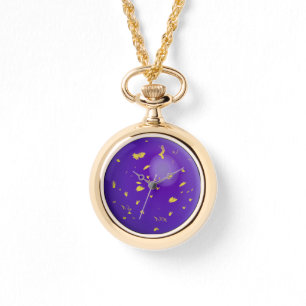 Montre Gros bijou de lazuli faux lapis