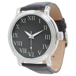 Montre Gros Gras Retro Black Classic Watch
